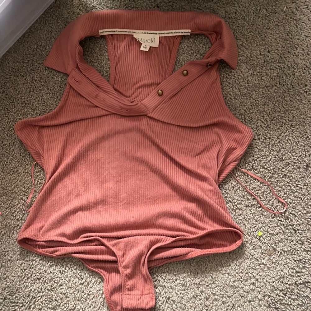Meraki Pink body suit